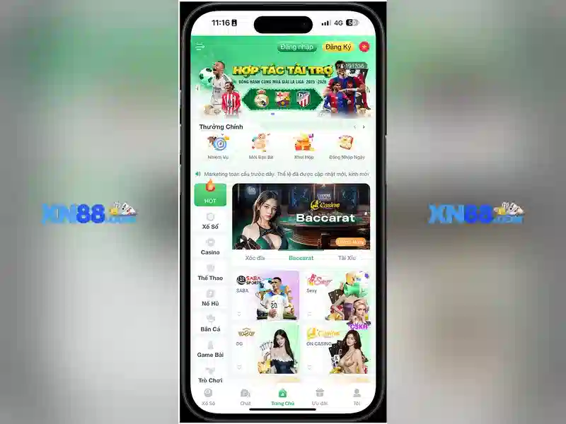 xn88 - Đánh giá nền tảng cược và giải trí trực tuyến