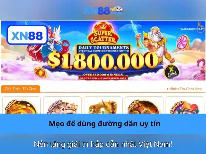 XN88: Nền tảng trò chơi trực tuyến đỉnh cao